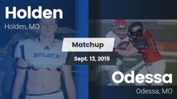 Matchup: Holden  vs. Odessa  2019