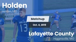 Matchup: Holden  vs. Lafayette County  2019