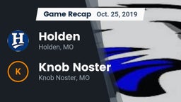 Recap: Holden  vs. Knob Noster  2019