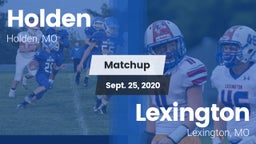 Matchup: Holden  vs. Lexington  2020