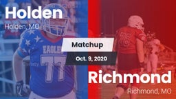 Matchup: Holden  vs. Richmond  2020