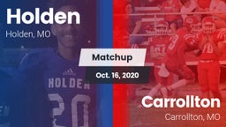 Matchup: Holden  vs. Carrollton  2020