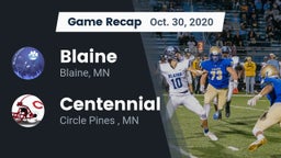 Recap: Blaine  vs. Centennial  2020