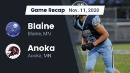 Recap: Blaine  vs. Anoka  2020