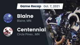 Recap: Blaine  vs. Centennial  2021