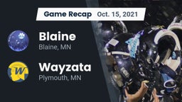 Recap: Blaine  vs. Wayzata  2021