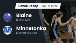 Recap: Blaine  vs. Minnetonka  2022