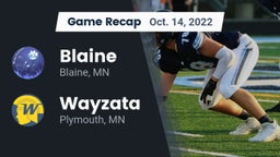 Recap: Blaine  vs. Wayzata  2022