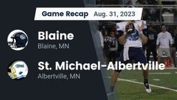 Recap: Blaine  vs. St. Michael-Albertville  2023