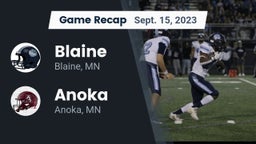 Recap: Blaine  vs. Anoka  2023