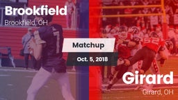 Matchup: Brookfield High vs. Girard  2018