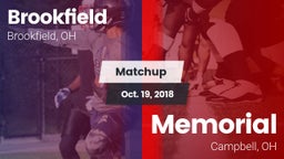 Matchup: Brookfield High vs. Memorial  2018