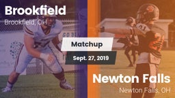 Matchup: Brookfield High vs. Newton Falls  2019