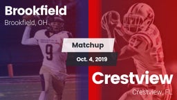 Matchup: Brookfield High vs. Crestview  2019