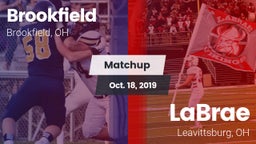 Matchup: Brookfield High vs. LaBrae  2019