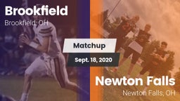 Matchup: Brookfield High vs. Newton Falls  2020