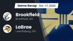 Recap: Brookfield  vs. LaBrae  2020