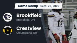 Recap: Brookfield  vs. Crestview  2022