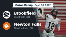 Recap: Brookfield  vs. Newton Falls  2022