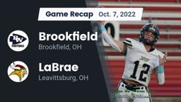 Recap: Brookfield  vs. LaBrae  2022