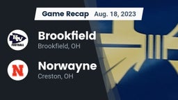 Recap: Brookfield  vs. Norwayne  2023
