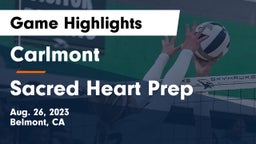 Carlmont  vs Sacred Heart Prep  Game Highlights - Aug. 26, 2023