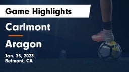 Carlmont  vs Aragon  Game Highlights - Jan. 25, 2023