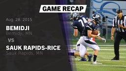 Recap: Bemidji  vs. Sauk Rapids-Rice  2015