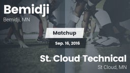 Matchup: Bemidji  vs. St. Cloud Technical  2016