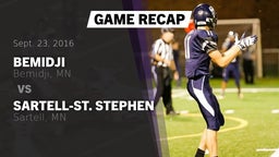 Recap: Bemidji  vs. Sartell-St. Stephen  2016