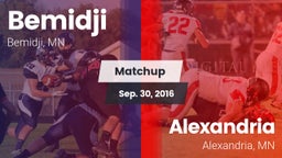 Matchup: Bemidji  vs. Alexandria  2016