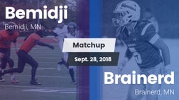 Matchup: Bemidji  vs. Brainerd  2018
