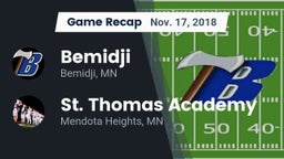 Recap: Bemidji  vs. St. Thomas Academy   2018