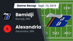 Recap: Bemidji  vs. Alexandria  2019