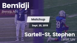 Matchup: Bemidji  vs. Sartell-St. Stephen  2019