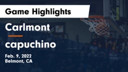 Carlmont  vs capuchino Game Highlights - Feb. 9, 2022