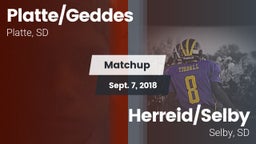Matchup: Platte/Geddes High vs. Herreid/Selby  2018