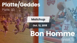 Matchup: Platte/Geddes High vs. Bon Homme  2018