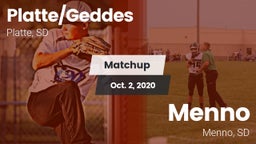Matchup: Platte/Geddes High vs. Menno  2020