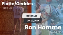 Matchup: Platte/Geddes High vs. Bon Homme  2020
