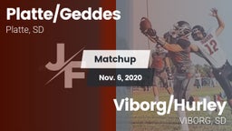 Matchup: Platte/Geddes High vs. Viborg/Hurley  2020