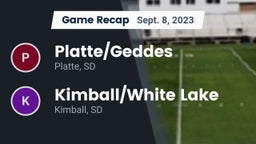 Recap: Platte/Geddes  vs. Kimball/White Lake  2023