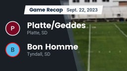 Recap: Platte/Geddes  vs. Bon Homme  2023