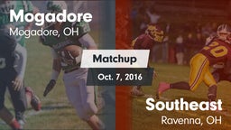 Matchup: Mogadore  vs. Southeast  2016