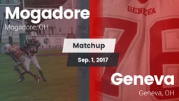 Matchup: Mogadore  vs. Geneva  2017
