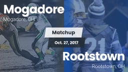 Matchup: Mogadore  vs. Rootstown  2017