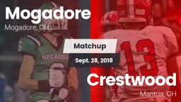 Matchup: Mogadore  vs. Crestwood  2018