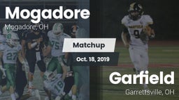 Matchup: Mogadore  vs. Garfield  2019