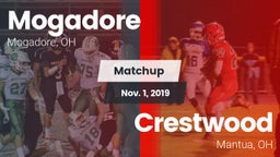 Matchup: Mogadore  vs. Crestwood  2019