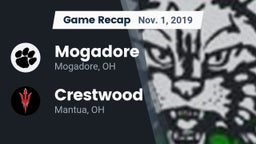 Recap: Mogadore  vs. Crestwood  2019